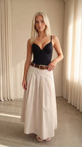 Verona Maxi rok - zand